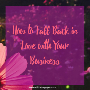 Fall Back in Love with Your Business